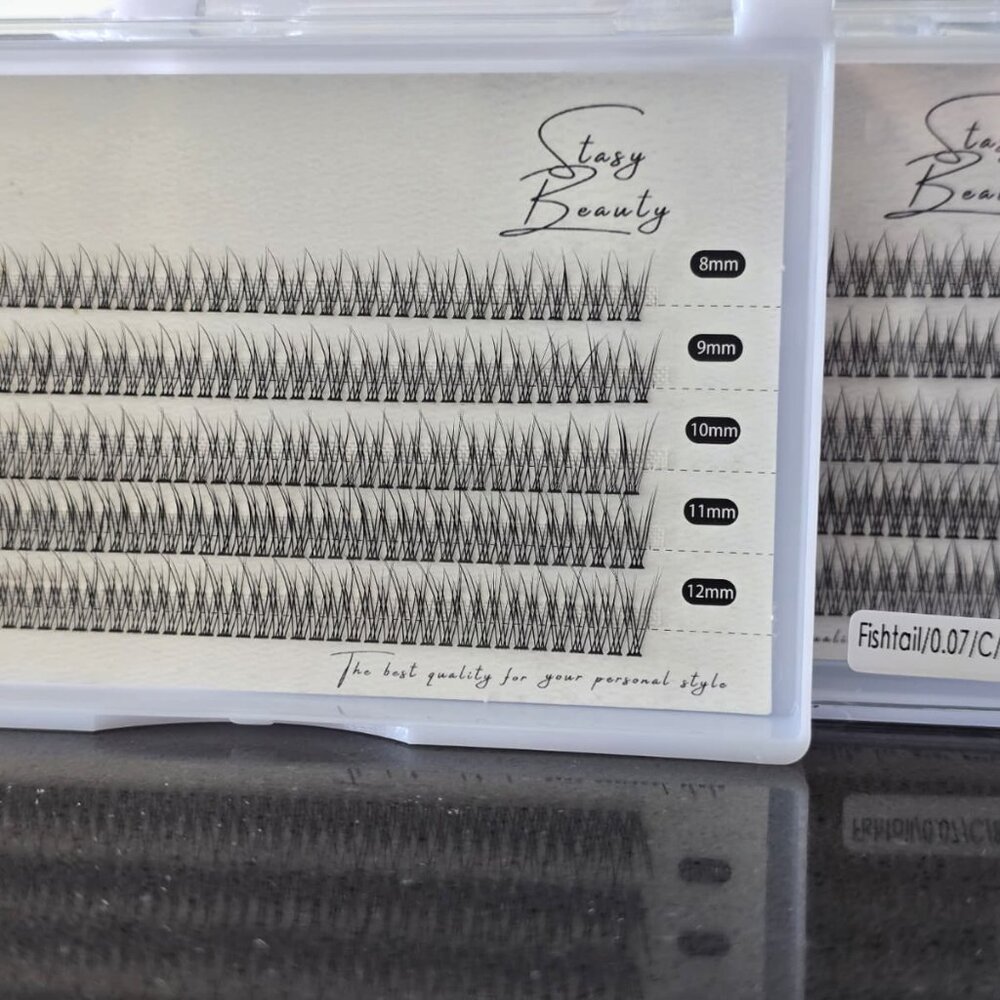 Stasy Beauty™ Fishtail/0.07/C/8-12mm MIX